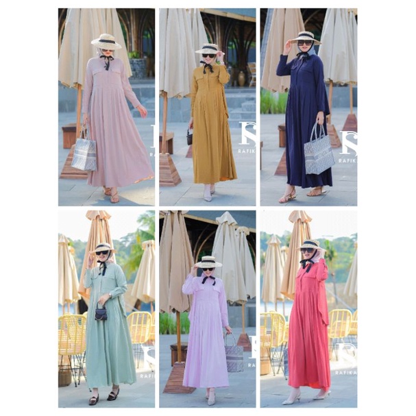 SEIKA MIDI DRESS BY RAFIKA