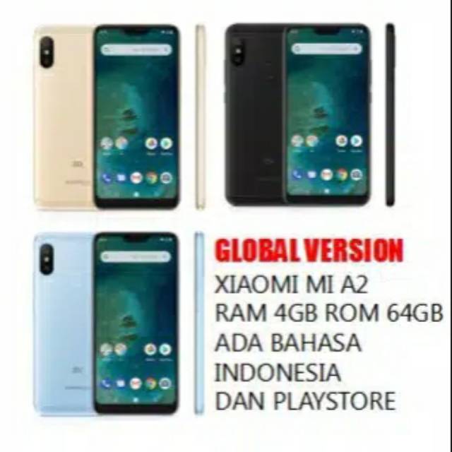 Xiaomi Mi A2 Lite 4/64GB Garansi Distributor 1 Tahun