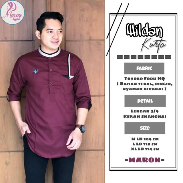 Wildan koko kurta premium semua koko jual premium