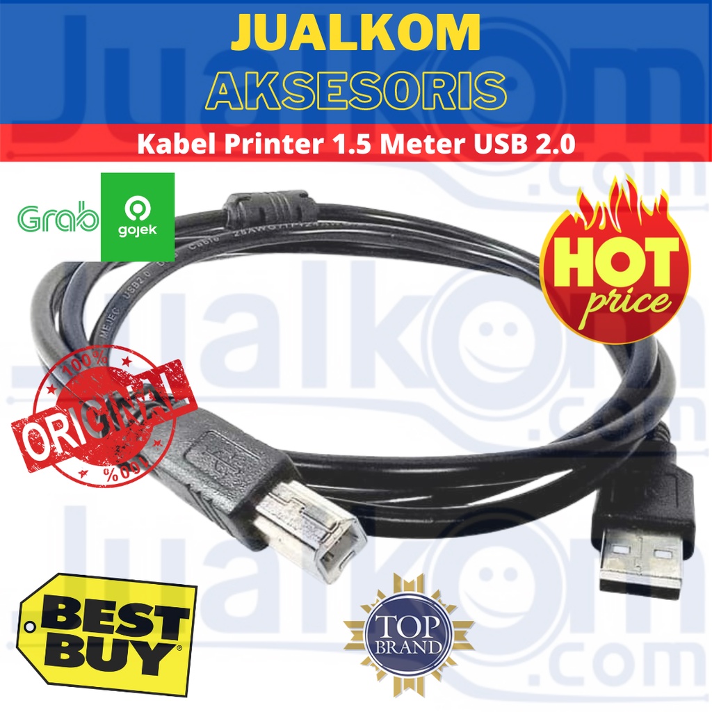 Kabel Printer 1.5 Meter USB 2.0