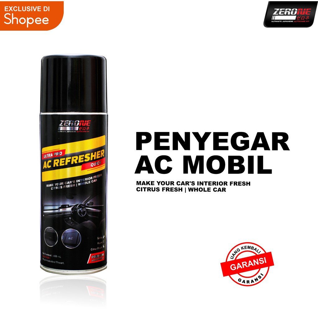 Buy 1 Get 1 MOBIL AC Refresher Cleaner Mobil Zerone Japan ac refresher mobil pembersih ac mobil 400ml