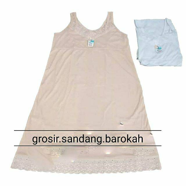 DIJAMIN REALPICT DALEMAN GAMIS / Under Rok Terusan / Androk Terusan / Daleman Terusan