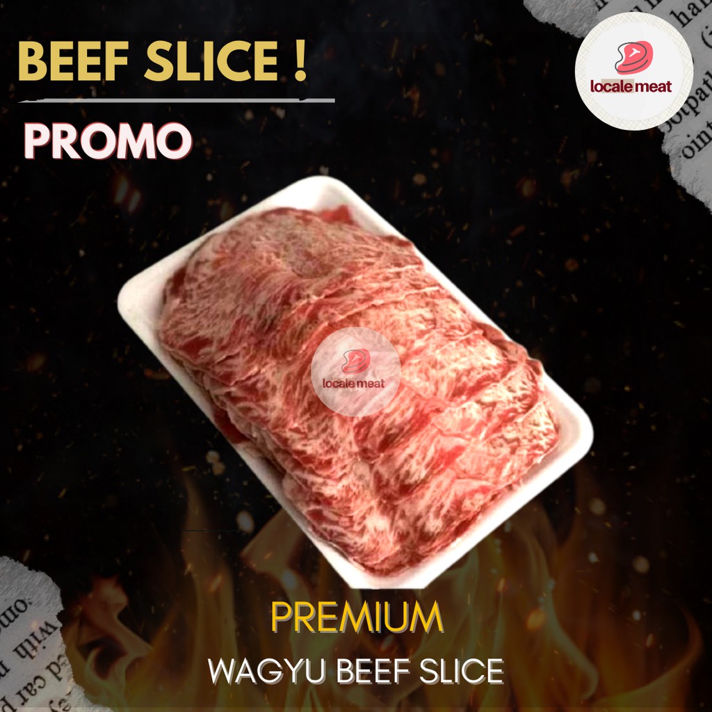 

Daging Fresh Premium Wagyu Beef Slice 250 Gram