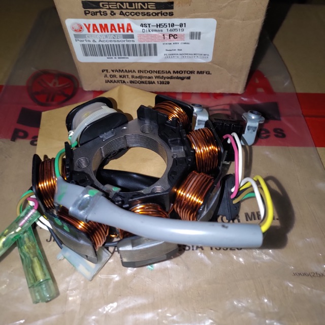 Spull Spul Stator Assy Ori Yamaha Vega R 2003 - 2005 4ST-H5510-01