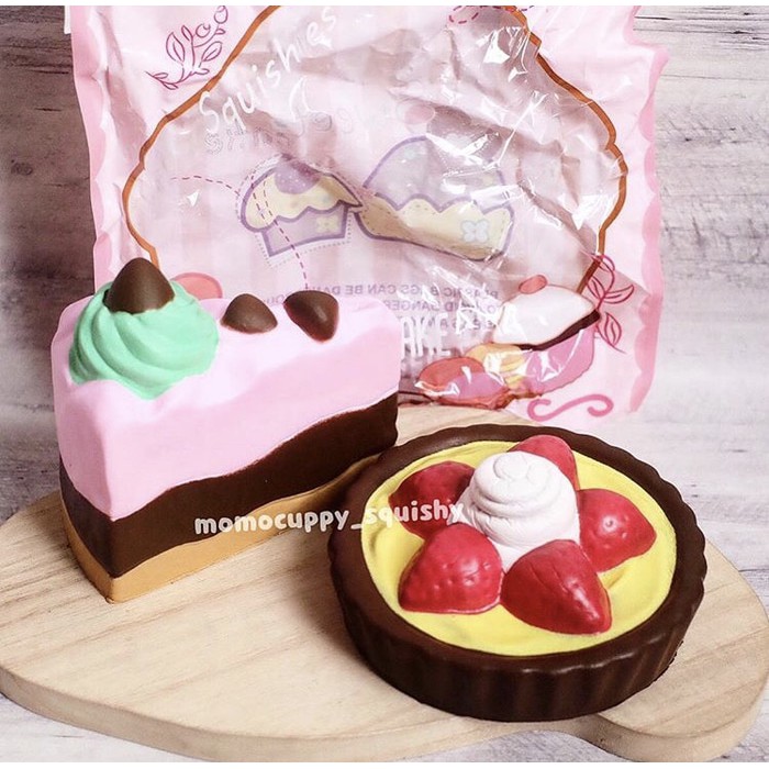 SQUISHY LICENSED sweet cake series by geiiwo ( kue besar slow soft)