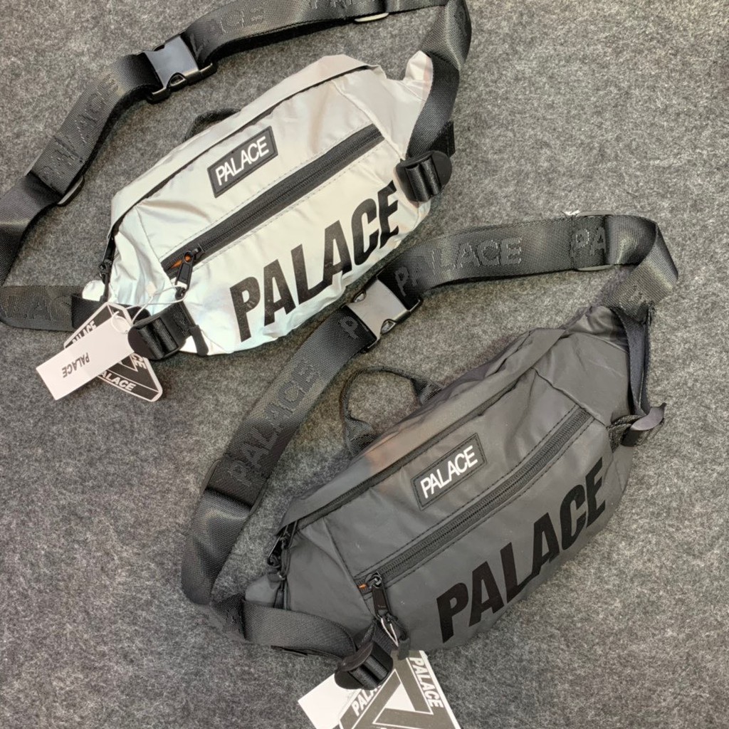 WAISTBAG PRIA PALACE REFLEKTIVE / IMPORT / TAS DADA / TAS / TERBAIK / GROSIR