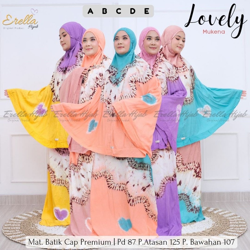 LOVELY MUKENA BY ERELLA HIJAB