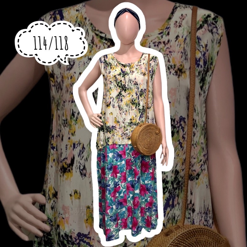 Dress Korean Vintage Premium Edisi 2 | Dress Bohemian | Dress Sabrina-21