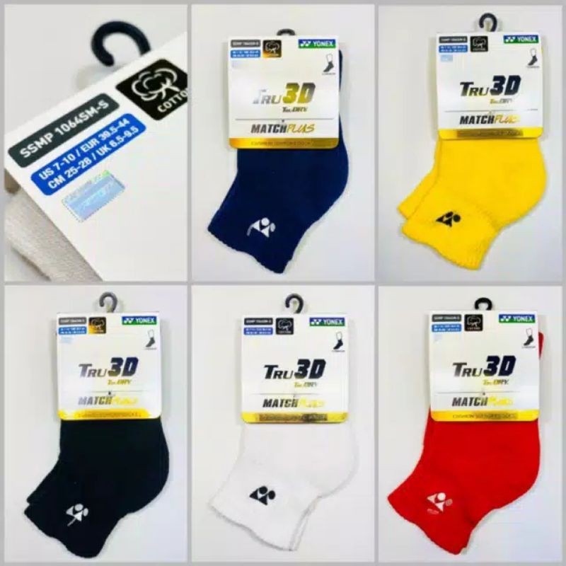 Kaos kaki badminton / bulutangkis YONEX 100% Original / YONEX cushion support socks