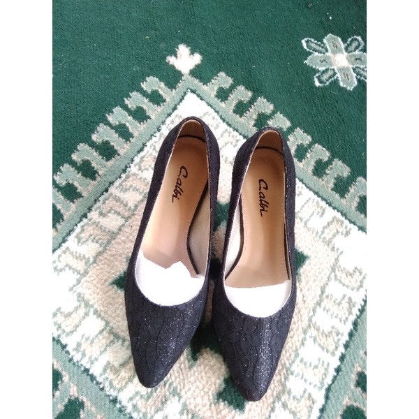 Hig Heels Calbi Original Olivia Black Size 38