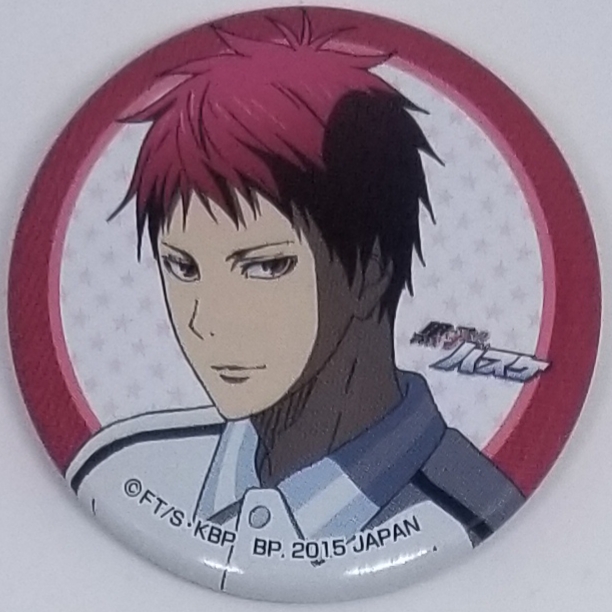 Pin Topi Tas Baju Original Kuroko No basket basketball Seijuro Akashi