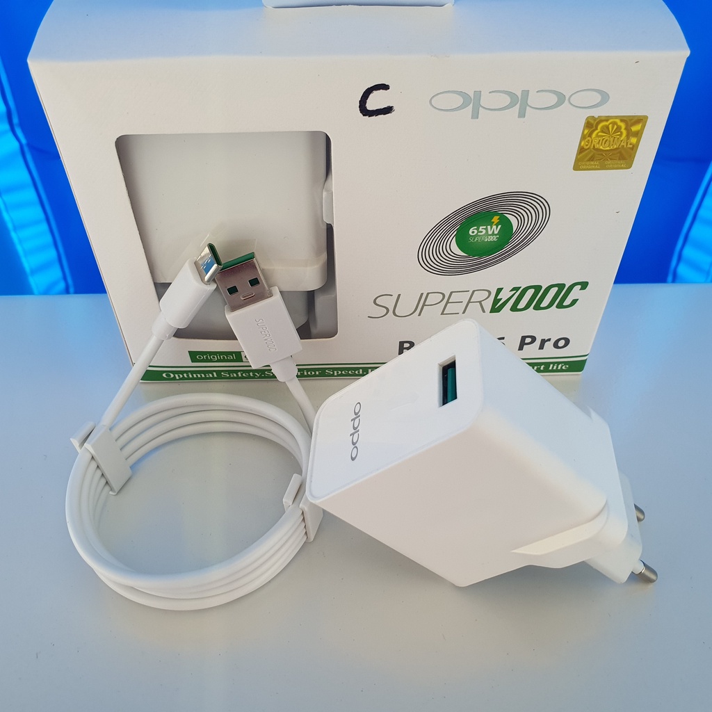 Charger Oppo Reno 2A tipe C Fast Charging kompatibel oppo A5 2020 A9 2020 A52 A53 A54 A92