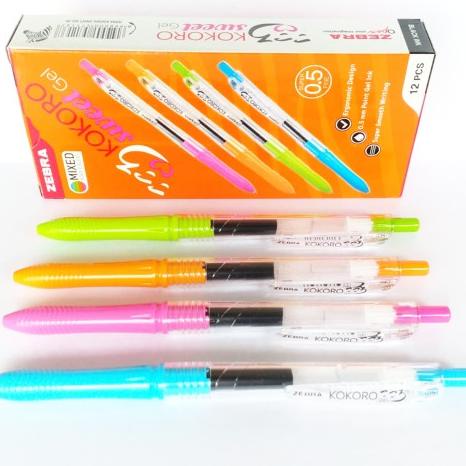 

COD bolpen kokoro sweet black 1 lusin (ART. J390)