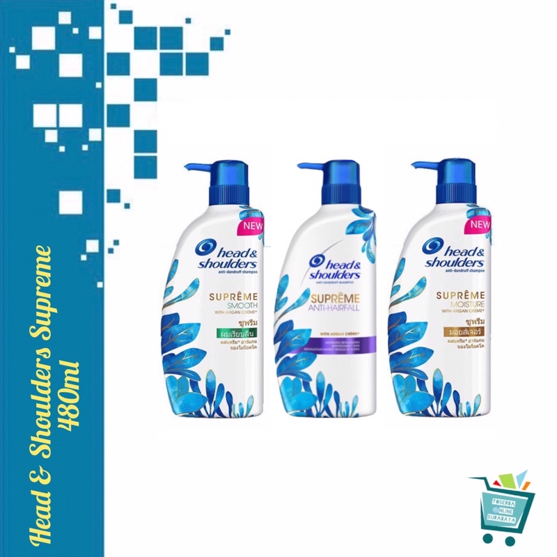 Head & Shoulders Supreme 480ml / Head and Shoulders Supreme 480ml / Head & Shoulders Supreme Anti Ha