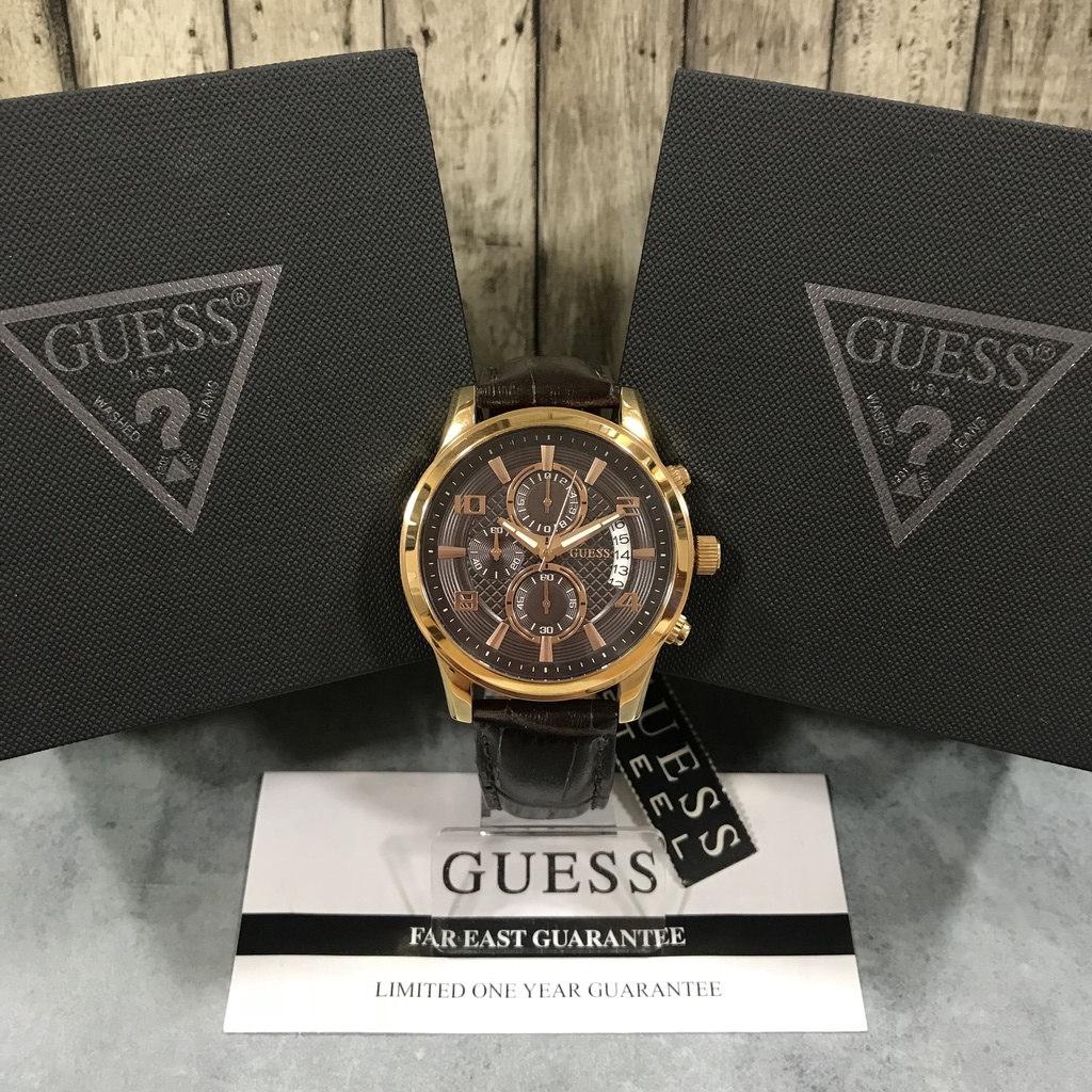 Jam Tangan Guess Pria Original - W0076G4 GW 0076 G4
