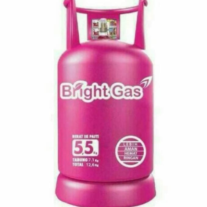 Isi Ulang Tabung Bright Gas 5.5Kg