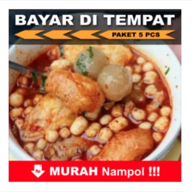 

Baso aci + mie gurih paket 5 bungkus termurah