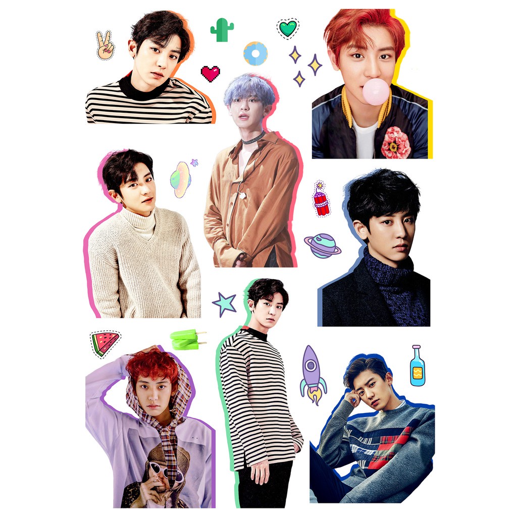 Jual STIKER Exo KPOP TUMBLR AESTHETIC SET / Stiker Pack Aesthetic ...