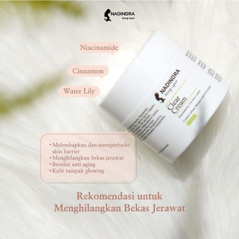 CLEAR CREAM by Nadindra Beauty Expert