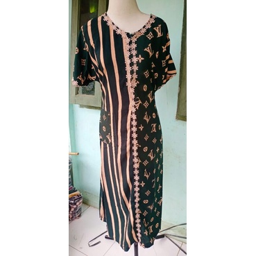 Daster kekinian dress jumbo murah