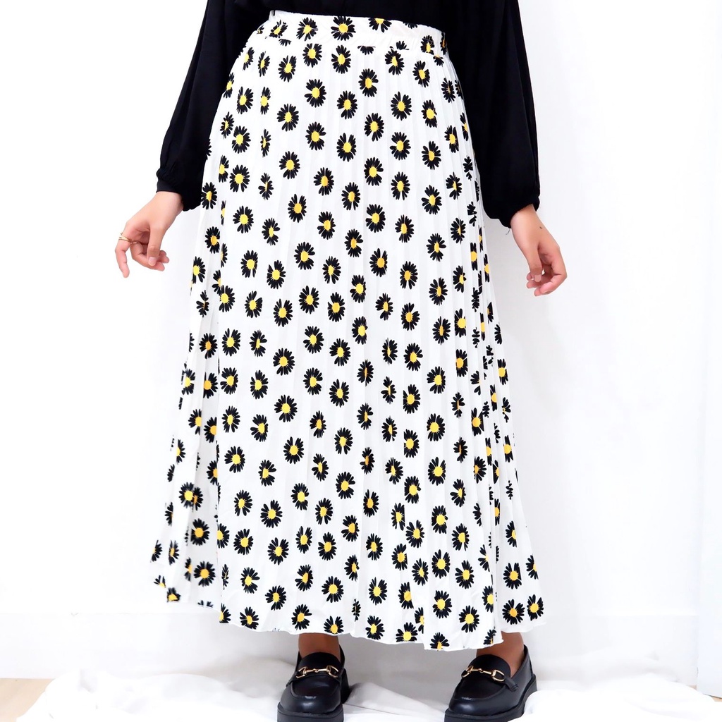 Ameera Rok Plisket Motif-8