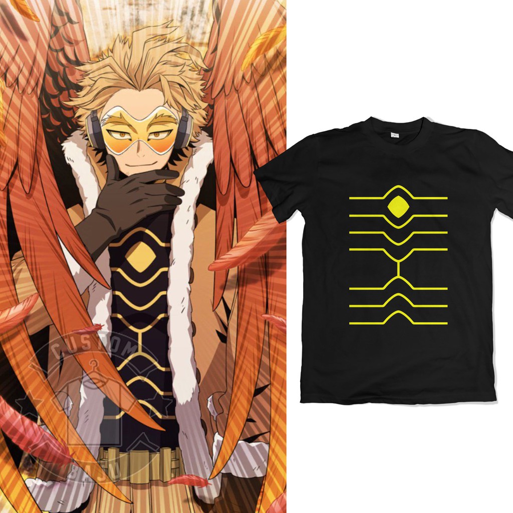 Kaos Hawks Shirt Keigo Takami Anime Boku no Hero My Hero Academia 393