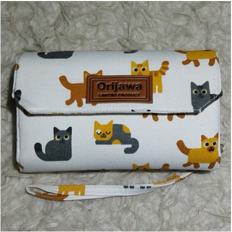 Dompet Wanita Pintar Orijawa Motif Sabana, Dompet Wanita Pintar, Dompet Wanita Multifungsi