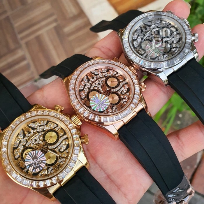 Suplier Jam Rolex Cosmograph Daytona Eye of the Tiger Automatic Rubber