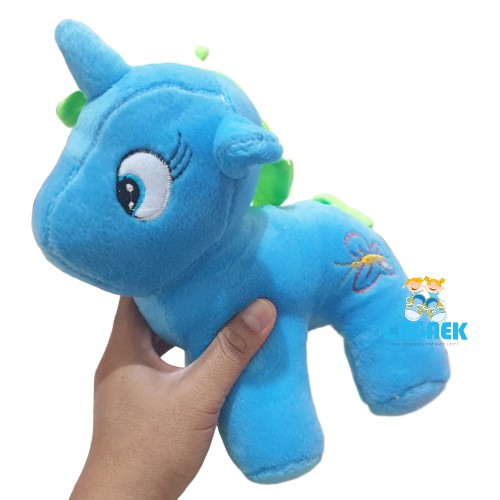 Boneka Anak Kuda Poni Bulu Halus Tinggi 24 cm - Mainan Edukasi Anak - Boneka Anak - Boneka Untuk Hadiah