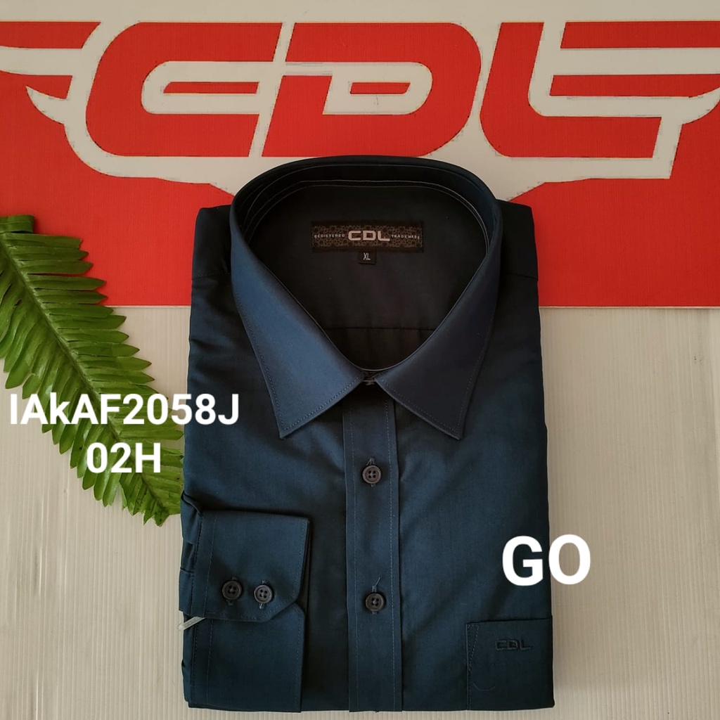 gof CDL (CARDINAL) KEMEJA FORMAL PANJANG SLIMFIT Kemeja Kantor Atasan Kemeja Formal Original POLOS