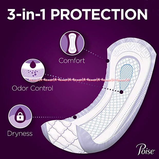 Poise Pad Long Lenght 16pads Pembalut Wanita Pois 12hour Protection Pembalut Bersalin Poisepad  16 pcs