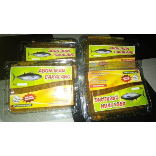 

Ikan Tuna dan Ikan Cakalang, isi 100gr, 250gr, 500gr dan 1000gr