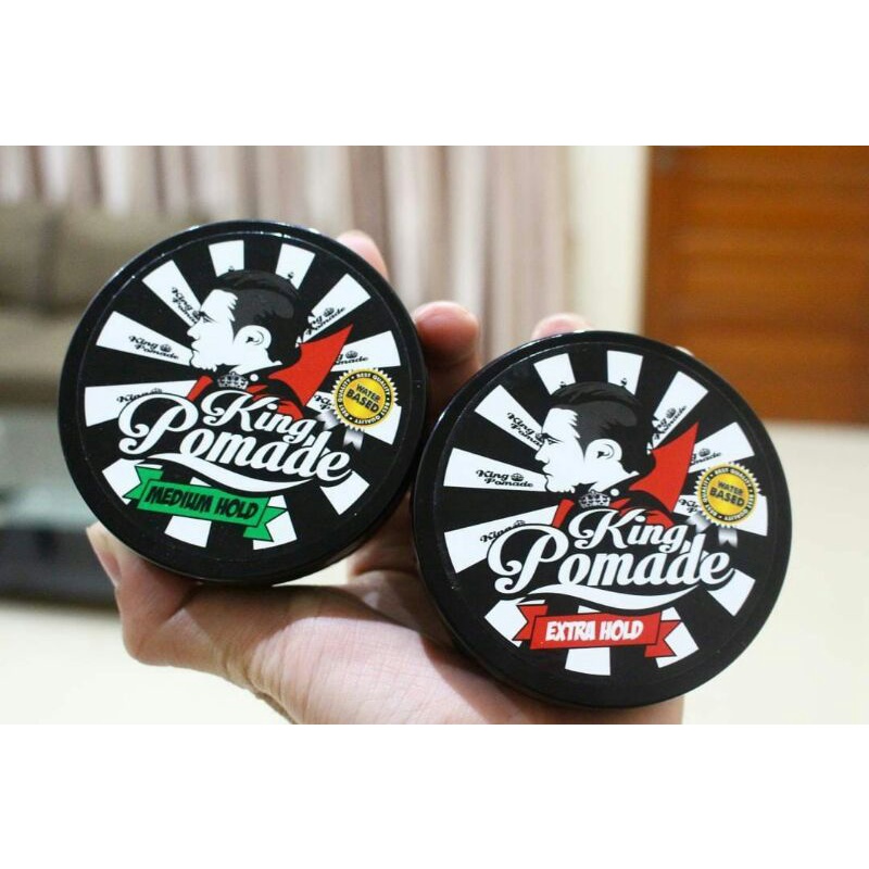 KING POMADE WATERBASE / FREE SISIR SAKU / HARGA GROSIR 100 gram