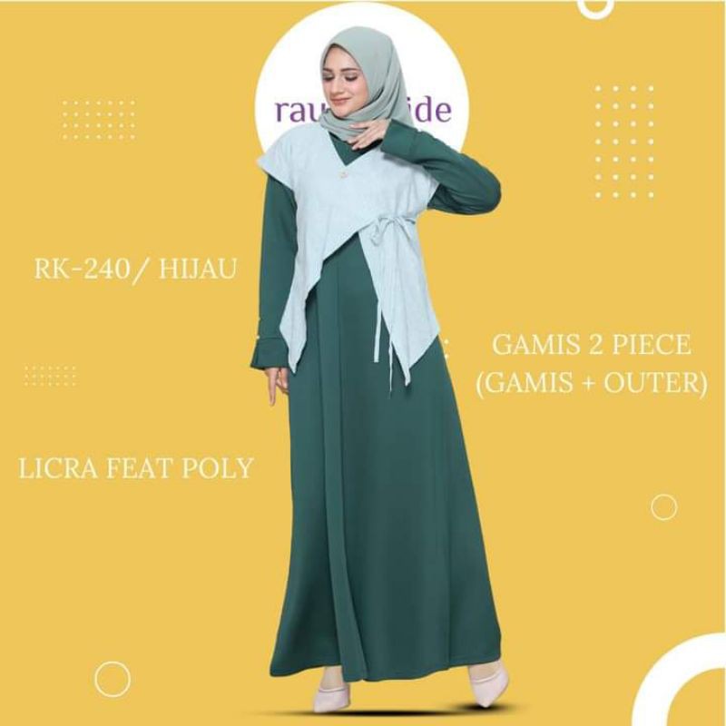 GAMIS DEWASA RAUNA RK 238 RK 239 RK 240