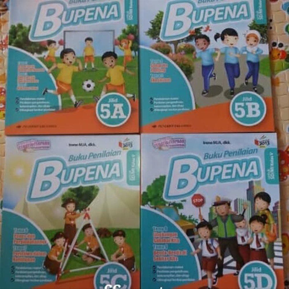 PAKET LENGKAP BUPENA Kelas 5 SD MI BUKU PENILAIAN K13