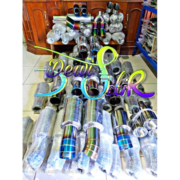 Knalpot Mobil Knalpot Racing / Silencer Mobil Muffler Stainless Steel