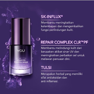 ⭐ BAGUS ⭐ Y.O.U BIOMECERA ADVANCED BOOSTER SERUM 20ML | Serum Wajah