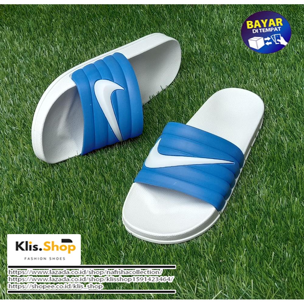 klis_shop sandal pria dan wanita sandal niike terbaru / sandal ternyaman/ sandal nyantai