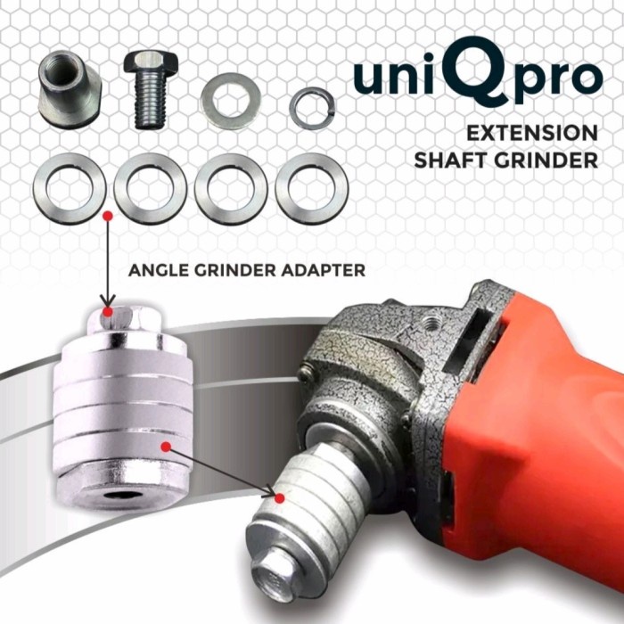 Ring Adapter Gerinda Wall Chaser / Ring Grinda / Mur Arbor Gerinda