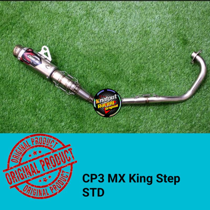 Knalpot Creampie MX King CP3 Footstep STD Original Creampie Yogyakarta