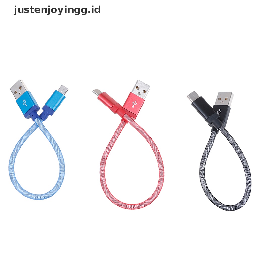 Justenjoyingg.id Kabel data / charger micro USB / type c / lightning Model Kepang