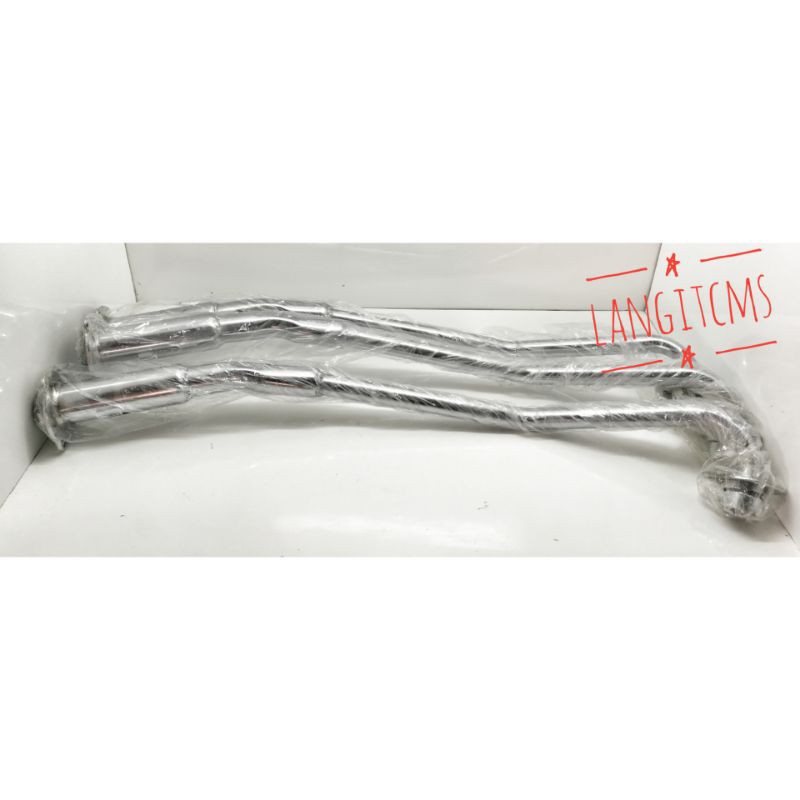 Leher Knalpot Sambungan Knalpot PNP Supra X 125 Batman Honda Chrome Stainless