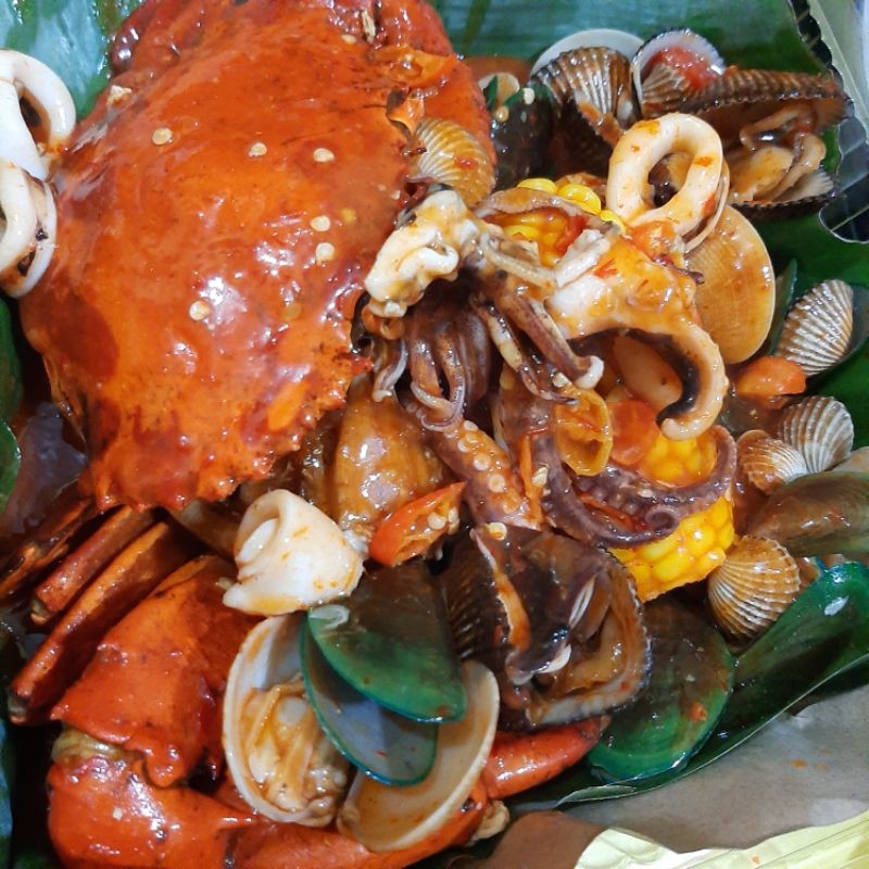 

[KC] Paket Ceriwis 9 ( Kepiting + cumi + baby gurita + kerang )