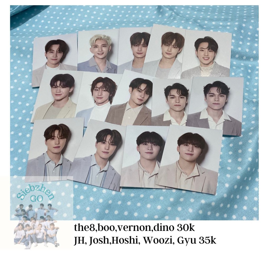 SEVENTEEN INCOMPLETE HOODIE PASSPORT PHOTO