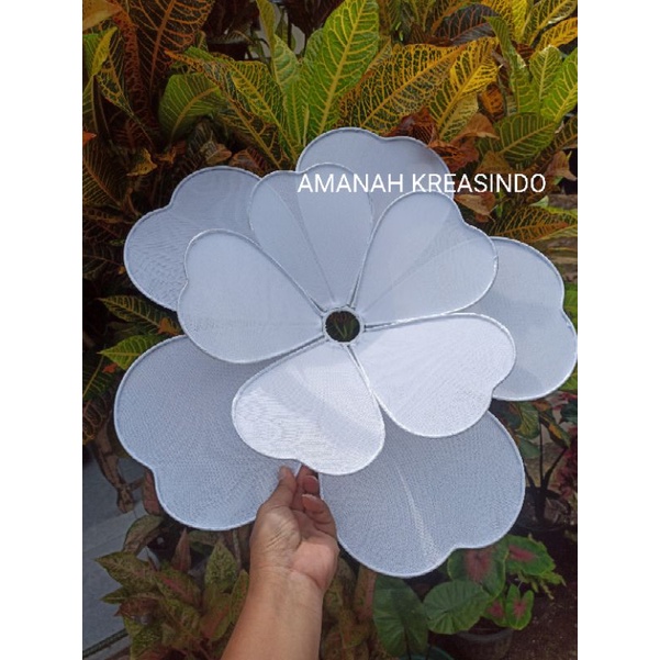 BUNGA LAMPU DEKORASI PELAMINAN