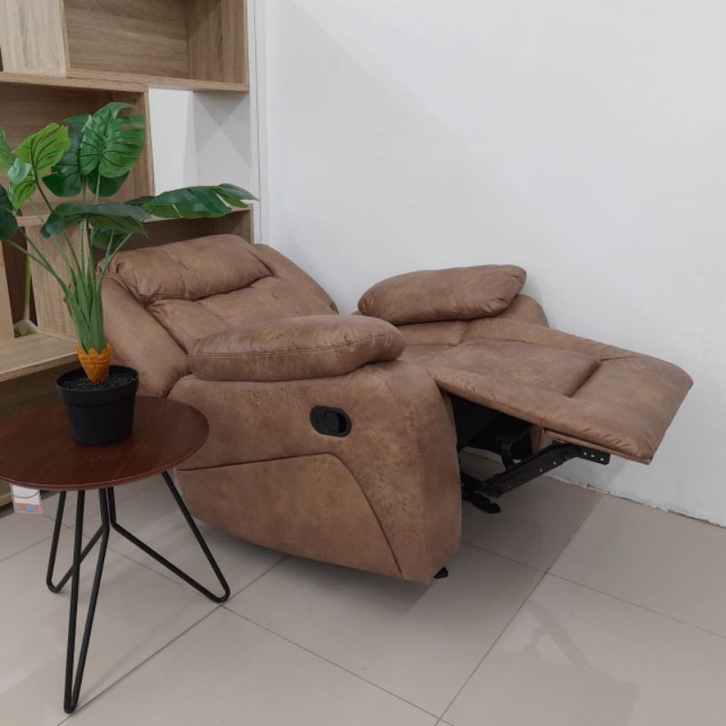 Sofa recliner goyang 1 sitter