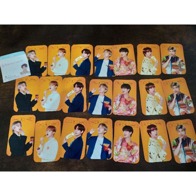 photocard pc bts mcd