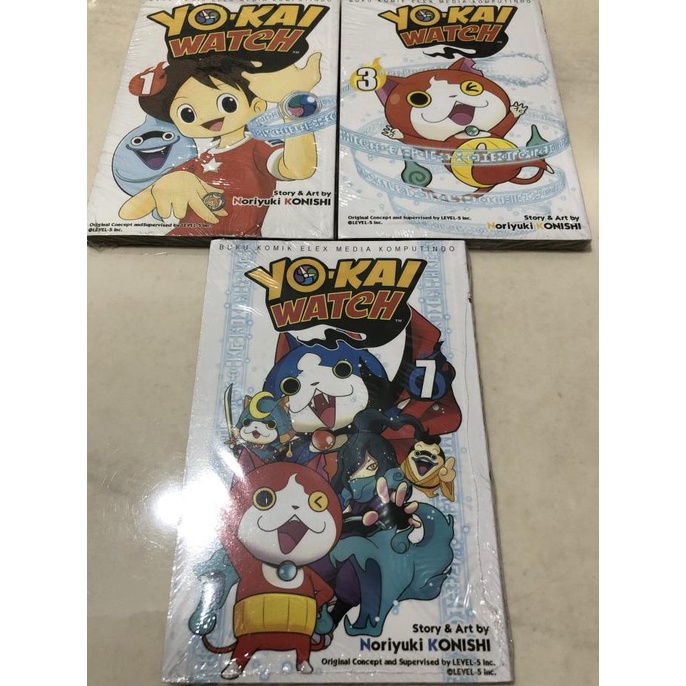 Buku komik yokai watch cabutan
