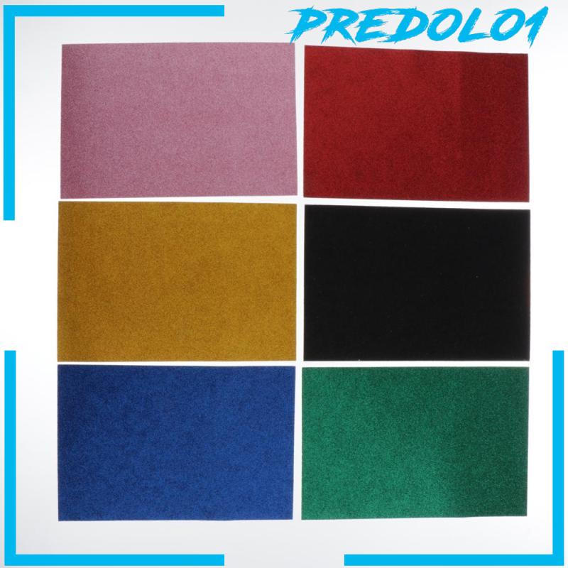 [PREDOLO1] 10 Pcs EVA Foam Handicraft Sheets 11.8x7.9&quot; Craft Foam Sponge Paper Glitter