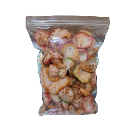 

Kerupuk seblak pedas gurih | krupuk seblak jablay 100% nagih